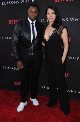 March 30, 2017 - Los Angeles, CA, United States - 30 March 2017 - Los Angeles, California - Derek Luke. Premiere Of Netflix s 13 Reasons Why held at Paramount Studios in Los Angeles. Photo Credit: AdMedia Los Angeles United States - ZUMAa123 20170330_zaa_a123_151 Copyright: xBirdiexThompsonx