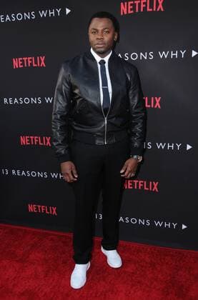 March 30, 2017 - Los Angeles, CA, United States - 30 March 2017 - Los Angeles, California - Derek Luke. Premiere Of Netflix s 13 Reasons Why held at Paramount Studios in Los Angeles. Photo Credit: AdMedia Los Angeles United States - ZUMAa123 20170330_zaa_a123_155 Copyright: xBirdiexThompsonx