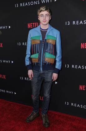 March 30, 2017 - Los Angeles, CA, United States - 30 March 2017 - Los Angeles, California - Miles Heizer. Premiere Of Netflix s 13 Reasons Why held at Paramount Studios in Los Angeles. Photo Credit: AdMedia Los Angeles United States - ZUMAa123 20170330_zaa_a123_163 Copyright: xBirdiexThompsonx