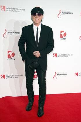 Klaus Meine (Scorpions) bei der 9. Verleihung des Deutschen Musikautorenpreises 2017 im Hotel Ritz Carlton. Berlin, 30.03.2017 Foto:xF.xKernx xFuturexImage