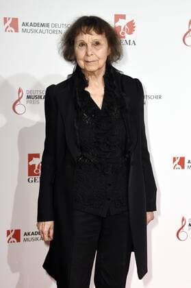 Sofia Gubaidulina bei der 9. Verleihung des Deutschen Musikautorenpreises 2017 im Hotel Ritz Carlton. Berlin, 30.03.2017 Foto:xF.xKernx xFuturexImage