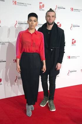 Alina Süggeler und Andi Weizel (Frida Gold) bei der 9. Verleihung des Deutschen Musikautorenpreises 2017 im Hotel Ritz Carlton. Berlin, 30.03.2017 Foto:xF.xKernx xFuturexImage