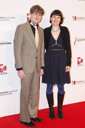 Sebastian Krämer mit Ehefrau Laura bei der 9. Verleihung des Deutschen Musikautorenpreises 2017 im Hotel Ritz Carlton. Berlin, 30.03.2017 Foto:xK.xWernerx xFuturexImage