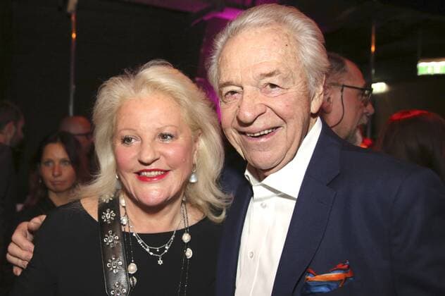 Marika Lichter und Harald Serafin bei der Premierenfeier zur Uraufführung des Theaterstücks Lenya Story in den Kammerspielen der Josefstadt. Wien, 30.03.2017 Foto:xF.xJ.xMorgenbesserx xFuturexImage