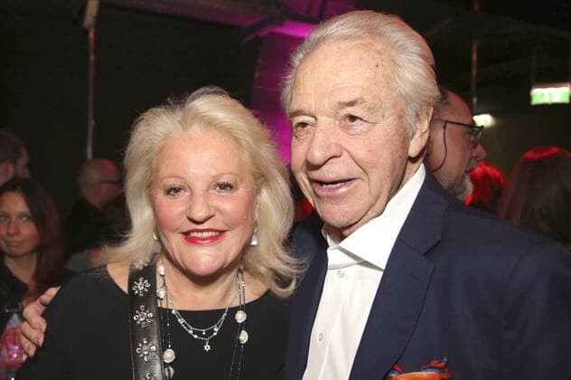 Marika Lichter und Harald Serafin bei der Premierenfeier zur Uraufführung des Theaterstücks Lenya Story in den Kammerspielen der Josefstadt. Wien, 30.03.2017 Foto:xF.xJ.xMorgenbesserx xFuturexImage