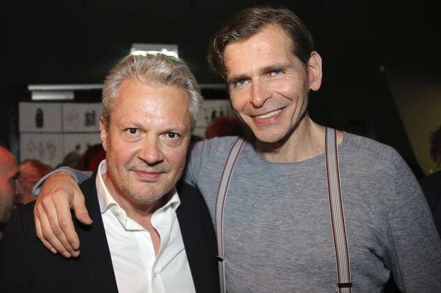 Herbert Föttinger und Tonio Arango bei der Premierenfeier zur Uraufführung des Theaterstücks Lenya Story in den Kammerspielen der Josefstadt. Wien, 30.03.2017 Foto:xF.xJ.xMorgenbesserx xFuturexImage