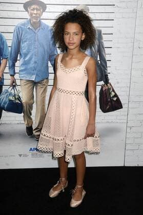 Ashley Aufderheide bei der Weltpremiere des Kinofilms Going in Style Abgang mit Stil im SVA Theatre. New York, 30.03.2017 Foto:xD.xVanxTinex xFuturexImage