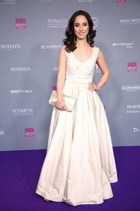 Stephanie Stumph bei der Verleihung vom Gloria - Deutscher Kosmetikpreis am 31.03.2017 in Düsseldorf Gloria - Deutscher Kosmetikpreis 2017 in Duesseldorf 