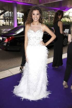 Nadine Menz bei der 4. Verleihung des Deutschen Kosmetikpreises Gloria 2017 im Hilton Düsseldorf. Düsseldorf, 31.03.2017 Foto:xS.xGabschx xFuturexImage