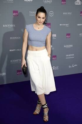 Dany Michalski bei der 4. Verleihung des Deutschen Kosmetikpreises Gloria 2017 im Hilton Düsseldorf. Düsseldorf, 31.03.2017 Foto:xS.xGabschx xFuturexImage