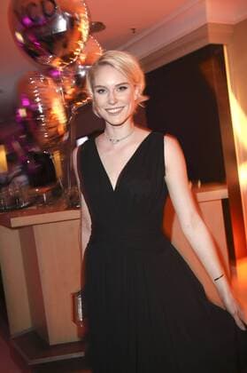 Kim Hnizdo bei der 4. Verleihung des Deutschen Kosmetikpreises Gloria 2017 im Hilton Düsseldorf. Düsseldorf, 31.03.2017 Foto:xS.xGabschx xFuturexImage