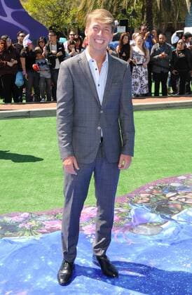 April 1, 2017 - Culver City, CA, United States - 01 April 2017 - Culver City, California - Jack McBrayer. World of Premiere Smurfs: The Lost Village held at ArcLight Culver City in Los Angeles. Photo Credit: AdMedia Culver City United States - ZUMAa123 20170401_zaa_a123_045 Copyright: xBirdiexThompsonx