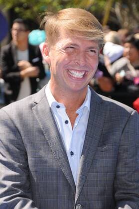 April 1, 2017 - Culver City, CA, United States - 01 April 2017 - Culver City, California - Jack McBrayer. World of Premiere Smurfs: The Lost Village held at ArcLight Culver City in Los Angeles. Photo Credit: AdMedia Culver City United States - ZUMAa123 20170401_zaa_a123_047 Copyright: xBirdiexThompsonx