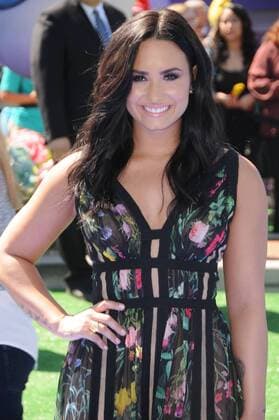 April 1, 2017 - Culver City, CA, United States - 01 April 2017 - Culver City, California - Demi Lovato. World of Premiere Smurfs: The Lost Village held at ArcLight Culver City in Los Angeles. Photo Credit: AdMedia Culver City United States - ZUMAa123 20170401_zaa_a123_062 Copyright: xBirdiexThompsonx
