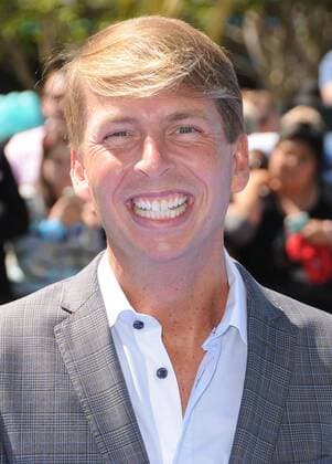 April 1, 2017 - Culver City, CA, United States - 01 April 2017 - Culver City, California - Jack McBrayer. World of Premiere Smurfs: The Lost Village held at ArcLight Culver City in Los Angeles. Photo Credit: AdMedia Culver City United States - ZUMAa123 20170401_zaa_a123_079 Copyright: xBirdiexThompsonx