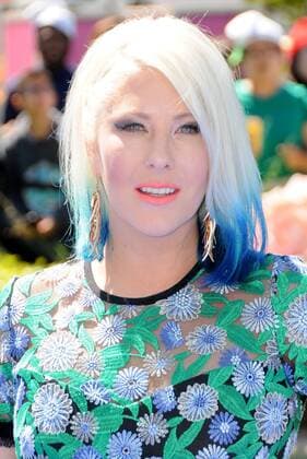 April 1, 2017 - Culver City, CA, United States - 01 April 2017 - Culver City, California - Shaley Scott. World of Premiere Smurfs: The Lost Village held at ArcLight Culver City in Los Angeles. Photo Credit: AdMedia Culver City United States - ZUMAa123 20170401_zaa_a123_092 Copyright: xBirdiexThompsonx