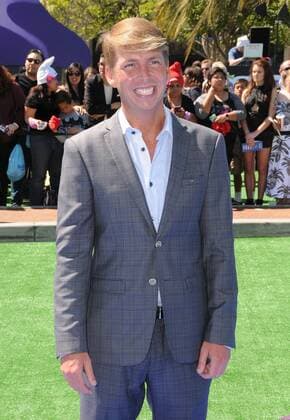 April 1, 2017 - Culver City, CA, United States - 01 April 2017 - Culver City, California - Jack McBrayer. World of Premiere Smurfs: The Lost Village held at ArcLight Culver City in Los Angeles. Photo Credit: AdMedia Culver City United States - ZUMAa123 20170401_zaa_a123_121 Copyright: xBirdiexThompsonx
