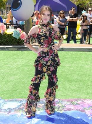 April 1, 2017 - Culver City, CA, United States - 01 April 2017 - Culver City, California - Lilimar Hernandez. World of Premiere Smurfs: The Lost Village held at ArcLight Culver City in Los Angeles. Photo Credit: AdMedia Culver City United States - ZUMAa123 20170401_zaa_a123_142 Copyright: xBirdiexThompsonx