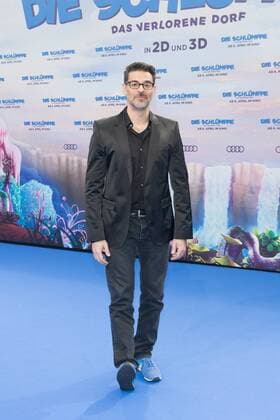 Rick Kavanian - Deutschlandpremiere von DIE SCHLUEMPFE - DAS VERLORENE DORF in Berlin am 02.04.2017. Premiere Die SCHLUEMPFE - DAS VERLORENE DORF