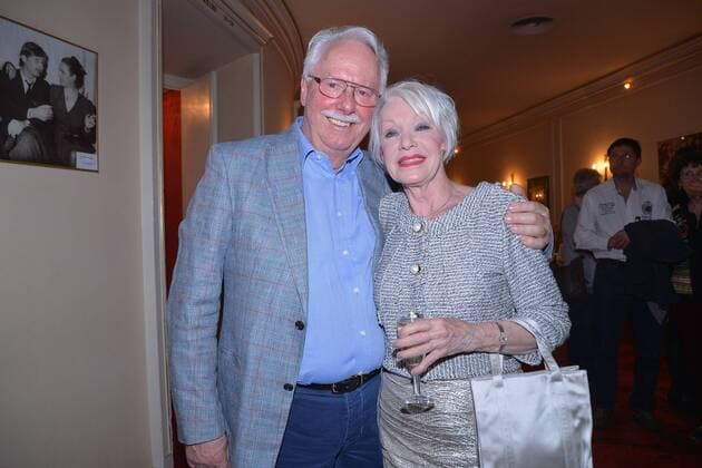 Anita Kupsch mit ihrem Ehemann, Klaus Krahn Premiere der Wellnesskomoedie AUFGUSS im Theater am Kurfuerstendamm in Berlin, am 02.03.2017