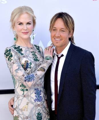 Actress Nicole Kidman (L) and recording artist Keith Urban attend the 52nd annual Academy of Country Music Awards held at T-Mobile Arena in Las Vegas, Nevada on April 2, 2017. The show will be telecast live on CBS.  LVP20170402073 JIMxRUYMEN