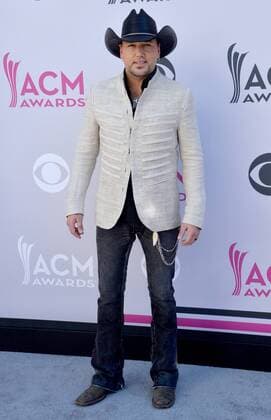 Recording artist Jason Aldean attends the 52nd annual Academy of Country Music Awards held at T-Mobile Arena in Las Vegas, Nevada on April 2, 2017. The show will be telecast live on CBS.  LVP20170402152 JIMxRUYMEN