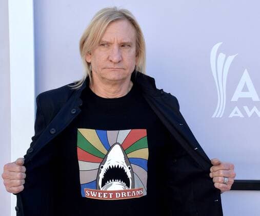 Recording artist Joe Walsh attends the 52nd annual Academy of Country Music Awards held at T-Mobile Arena in Las Vegas, Nevada on April 2, 2017. The show will be telecast live on CBS.  LVP20170402215 JIMxRUYMEN