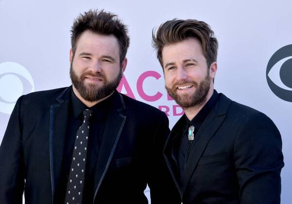 The Swon Brothers attend the 52nd annual Academy of Country Music Awards held at T-Mobile Arena in Las Vegas, Nevada on April 2, 2017. The show will be telecast live on CBS.  LVP20170402266 JIMxRUYMEN
