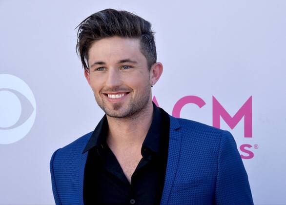 Singer Michael Ray attends the 52nd annual Academy of Country Music Awards held at T-Mobile Arena in Las Vegas, Nevada on April 2, 2017. The show will be telecast live on CBS.  LVP20170402280 JIMxRUYMEN