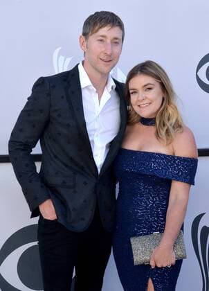 Songwriter Ashley Gorley (L) and Mandy Gorley attend the 52nd annual Academy of Country Music Awards held at T-Mobile Arena in Las Vegas, Nevada on April 2, 2017. The show will be telecast live on CBS.  LVP20170402298 JIMxRUYMEN