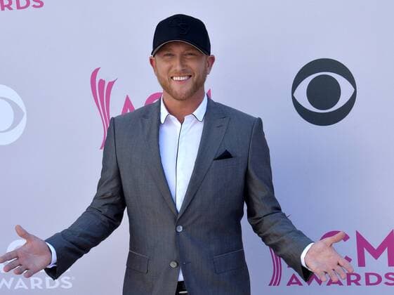Singer Cole Swindell attends the 52nd annual Academy of Country Music Awards held at T-Mobile Arena in Las Vegas, Nevada on April 2, 2017. The show will be telecast live on CBS.  LVP20170402353 JIMxRUYMEN