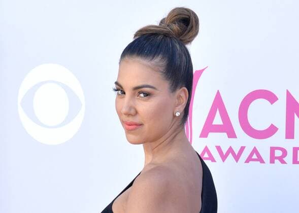 TV personality Liz Hernandez attends the 52nd annual Academy of Country Music Awards held at T-Mobile Arena in Las Vegas, Nevada on April 2, 2017. The show will be telecast live on CBS.  LVP20170402395 JIMxRUYMEN