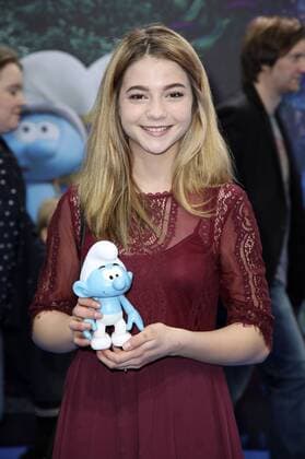 Lisa-Marie Koroll bei der Premiere des Kinofilms Die Schlümpfe - Das verlorene Dorf im Cinestar Sony Center. Berlin, 02.04.2017 Foto:xS.xGabschx xFuturexImage