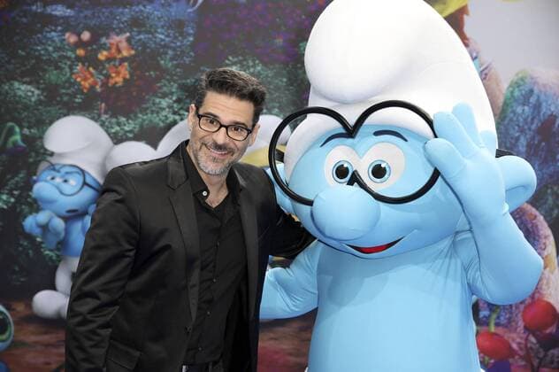 Rick Kavanian bei der Premiere des Kinofilms Die Schlümpfe - Das verlorene Dorf im Cinestar Sony Center. Berlin, 02.04.2017 Foto:xS.xGabschx xFuturexImage