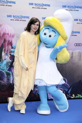 Nora Tschirner bei der Premiere des Kinofilms Die Schlümpfe - Das verlorene Dorf im Cinestar Sony Center. Berlin, 02.04.2017 Foto:xS.xGabschx xFuturexImage