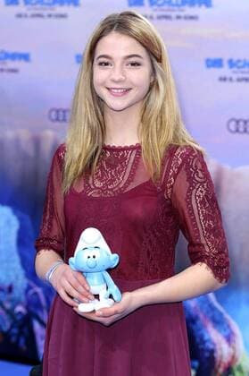 Lisa-Marie Koroll bei der Premiere des Kinofilms Die Schlümpfe - Das verlorene Dorf im Cinestar Sony Center. Berlin, 02.04.2017 Foto:xS.xSchrapsx xFuturexImage
