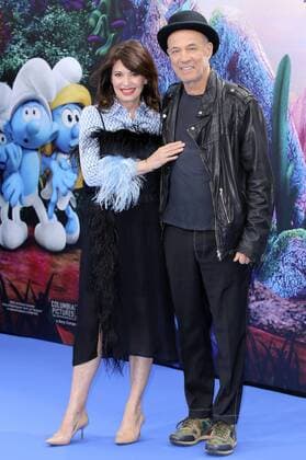 Iris Berben und Heiner Lauterbach bei der Premiere des Kinofilms Die Schlümpfe - Das verlorene Dorf im Cinestar Sony Center. Berlin, 02.04.2017 Foto:xS.xSchrapsx xFuturexImage