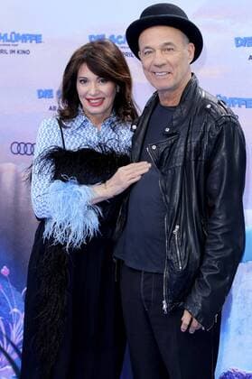 Iris Berben und Heiner Lauterbach bei der Premiere des Kinofilms Die Schlümpfe - Das verlorene Dorf im Cinestar Sony Center. Berlin, 02.04.2017 Foto:xS.xSchrapsx xFuturexImage