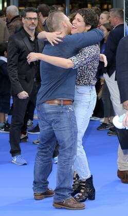 Axel Stein und Jasmin Gerat bei der Premiere des Kinofilms Die Schlümpfe - Das verlorene Dorf im Cinestar Sony Center. Berlin, 02.04.2017 Foto:xS.xSchrapsx xFuturexImage