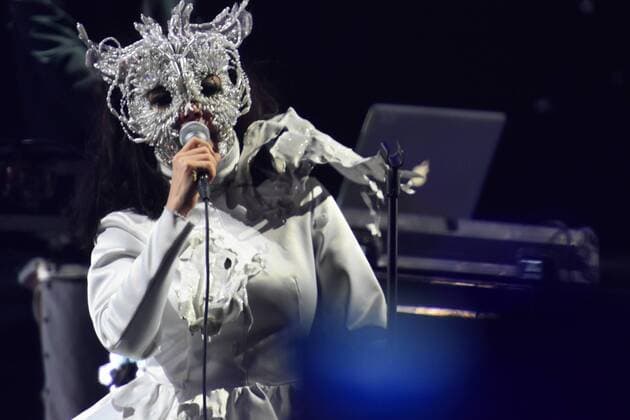 April 2, 2017 - Toluca, Mexico - Iceland singer BjoÂ¶rk performs on stage as part of Ceremonia Music Festival at Pegasus Dynamic Center on April 02, 2017 in Toluca, Mexico Toluca Mexico  - ZUMAn230 20170402_zaa_n230_582 Copyright: xCarlosxTischlerx