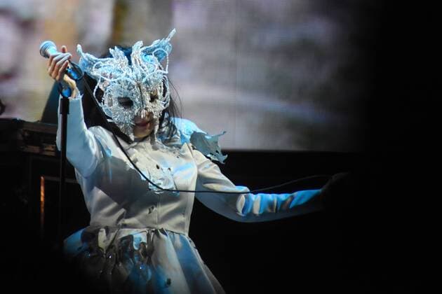 April 2, 2017 - Toluca, Mexico - Iceland singer BjoÂ¶rk performs on stage as part of Ceremonia Music Festival at Pegasus Dynamic Center on April 02, 2017 in Toluca, Mexico Toluca Mexico  - ZUMAn230 20170402_zaa_n230_585 Copyright: xCarlosxTischlerx