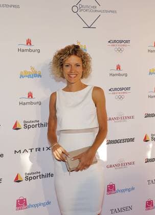 Deuetscher Sportjournalistenpreis in Hamburg Annika Zimmermann