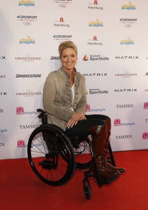 Deuetscher Sportjournalistenpreis in Hamburg Kirsten Bruhn