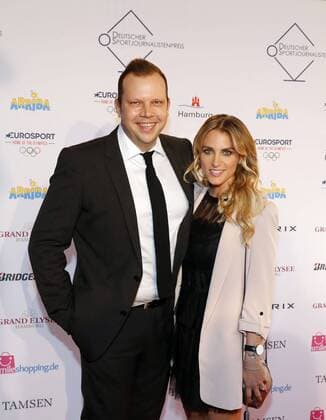 Deuetscher Sportjournalistenpreis in Hamburg Wolff Fuss, Anna Kraft
