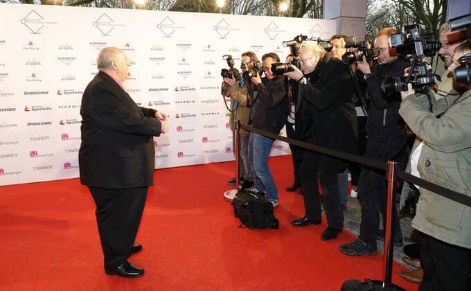 Deuetscher Sportjournalistenpreis in Hamburg Reiner Calmund