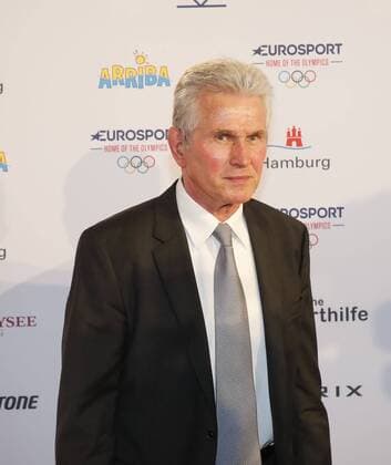 Deuetscher Sportjournalistenpreis in Hamburg Jupp Heinkes beim Sportjournalistenpreis im Grand Elyse Hotel Hamburg.