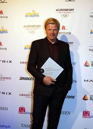 Deuetscher Sportjournalistenpreis in Hamburg Oliver Kahn beim Sportjournalistenpreis im Grand Elyse Hotel Hamburg.