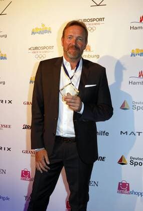 Deuetscher Sportjournalistenpreis in Hamburg Martin Schwalb beim Sportjournalistenpreis im Grand Elyse Hotel Hamburg.