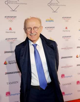 Deuetscher Sportjournalistenpreis in Hamburg Willi Lemke beim Sportjournalistenpreis im Grand Elyse Hotel Hamburg.