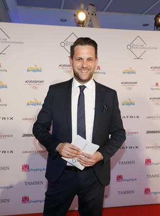 Deuetscher Sportjournalistenpreis in Hamburg Matthias Killing beim Sportjournalistenpreis im Grand Elyse Hotel Hamburg.